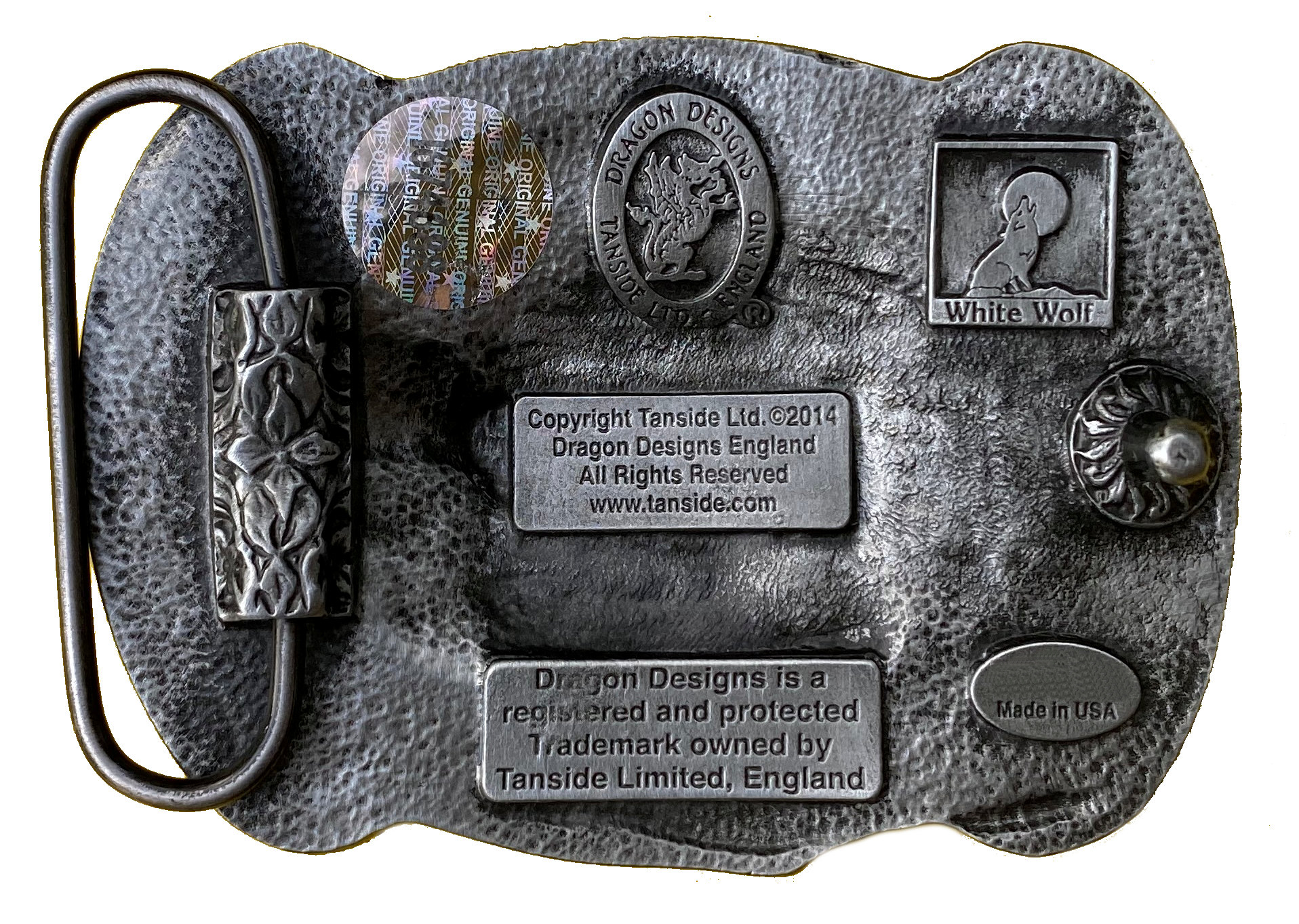 Western Horse Belt Buckle